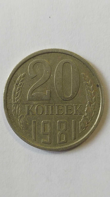 20 копеек 1981 шт.2.1