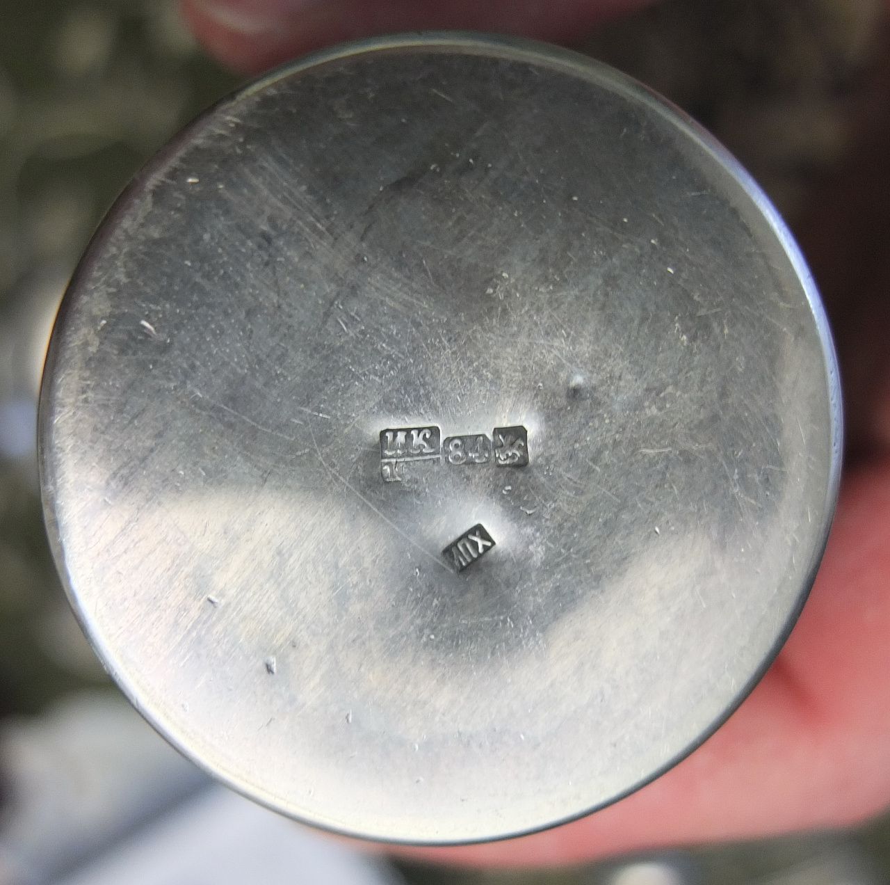серебряный полковой стакан, серебро 84 проба, Императорская Россия фото 3