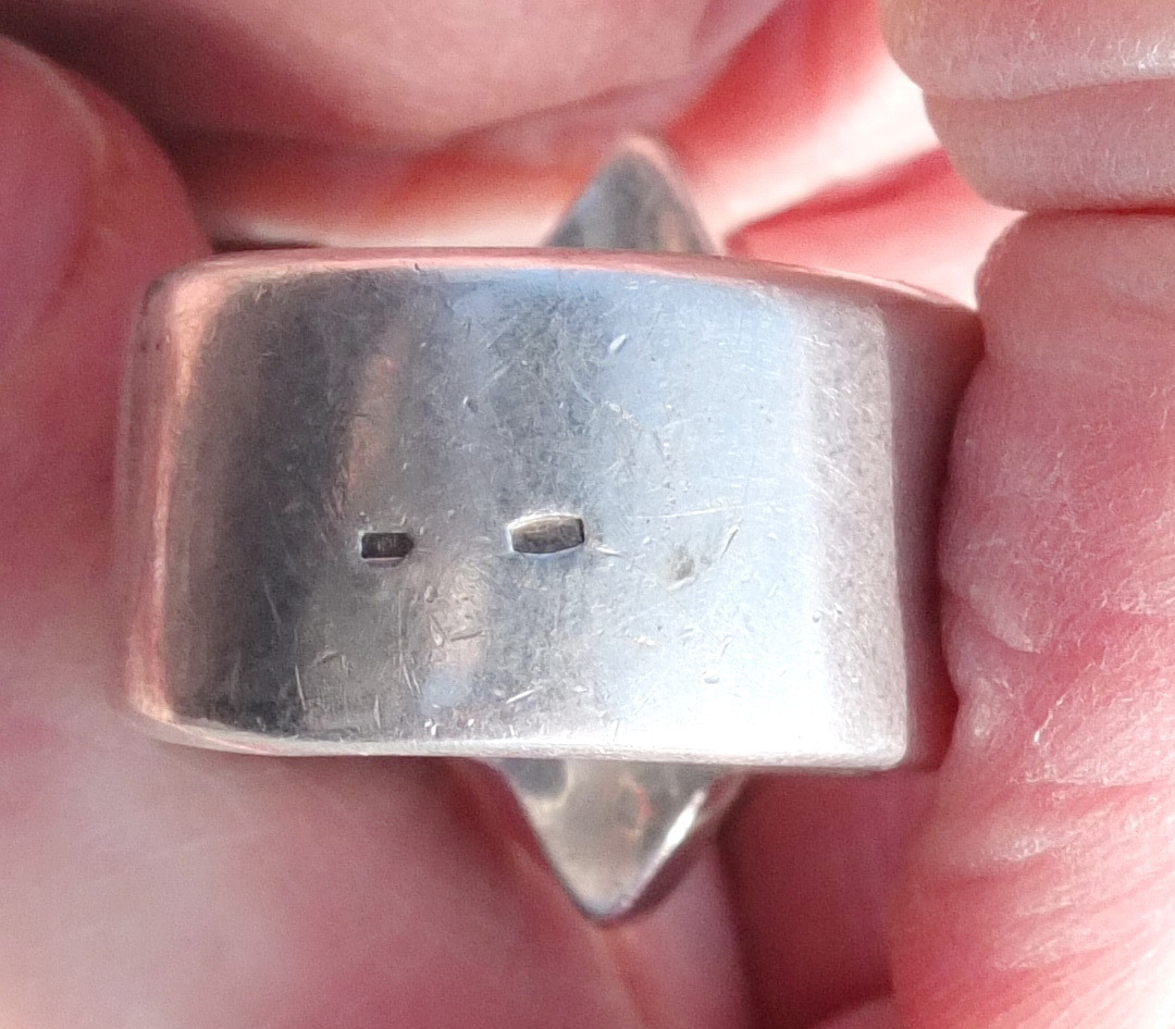 серебряный перстень иудаика, камень муассанит полкарата, серебро 925 проба  фото 7