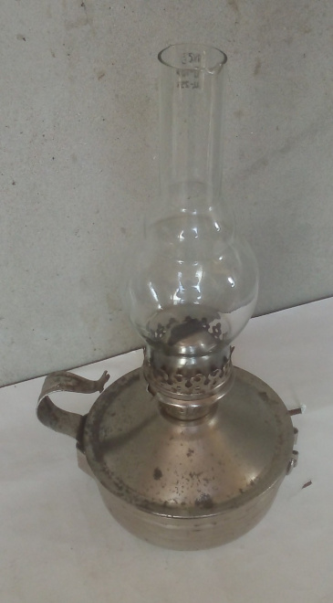 Лампа керосиновая переносная, металл, СССР, 1950-1970 гг